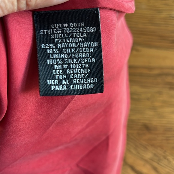 💃🏻💃🏻RED on RED Sexy BurnoutVelvet&Silk biasMaxiDress.SeperateRedSilkSlip.S:6 - Picture 14 of 14